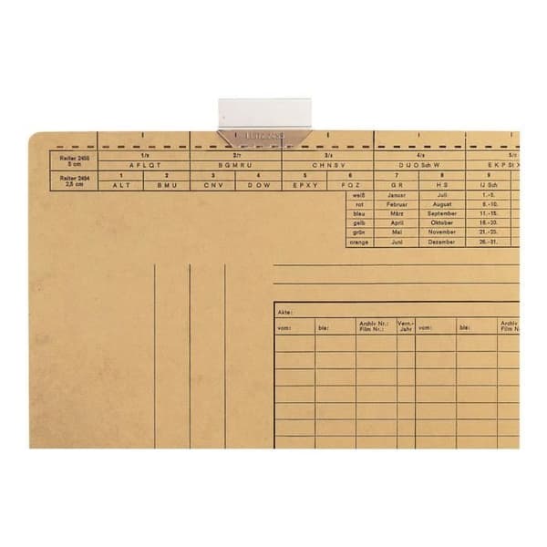 Leitz Tab för hängmapp transparent (pack om 50)-24550000