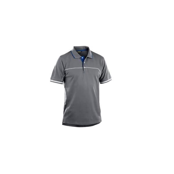 Polo Piqué Bicolore - Blaklader - 33891050 Blå...