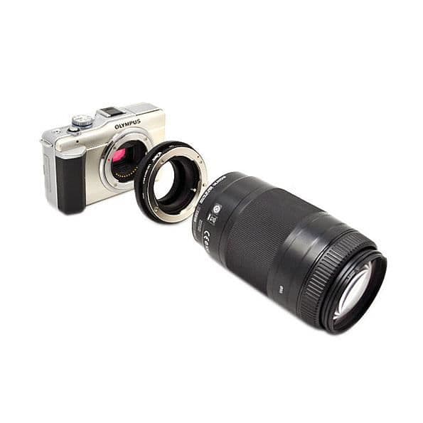 Adaptörring för Sony Alpha/Minolta AF-objektiv till Micro 4/3-hus Olympus Panasonic