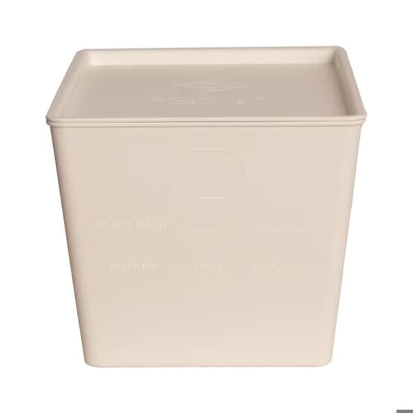 Matförvaringslåda med lock Grooming Deluxe - Vit - 3,5 L
