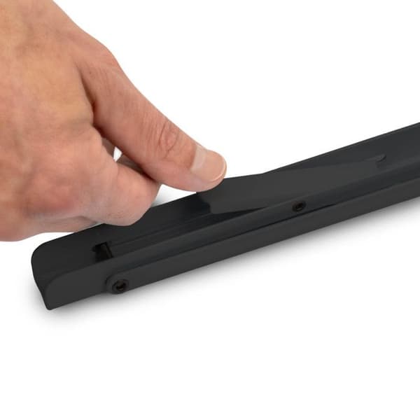 Emuca Fällstöd, längd 403mm, Stål, Målad i svart