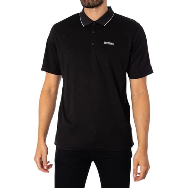 Regatta Maverick V Active herrpikétröja polyester svart