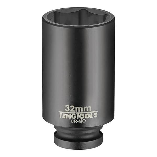 Slagskruvnyckel - TENG TOOLS - 920612N - Krom-molybden - Längd 80 mm - Hexagonal