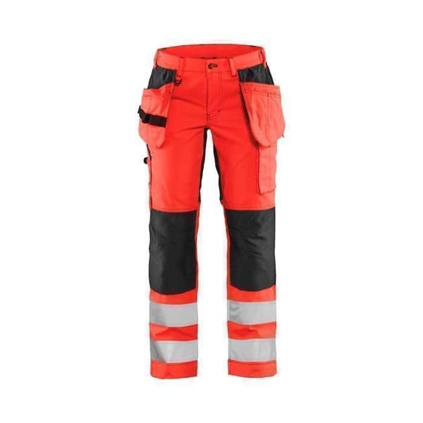 Högsynlighets arbetsbyxa +stretch dam Blaklader