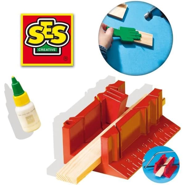 Stort snickeri verkstad - SES CREATIVE - Komplett kit - Träleksaker