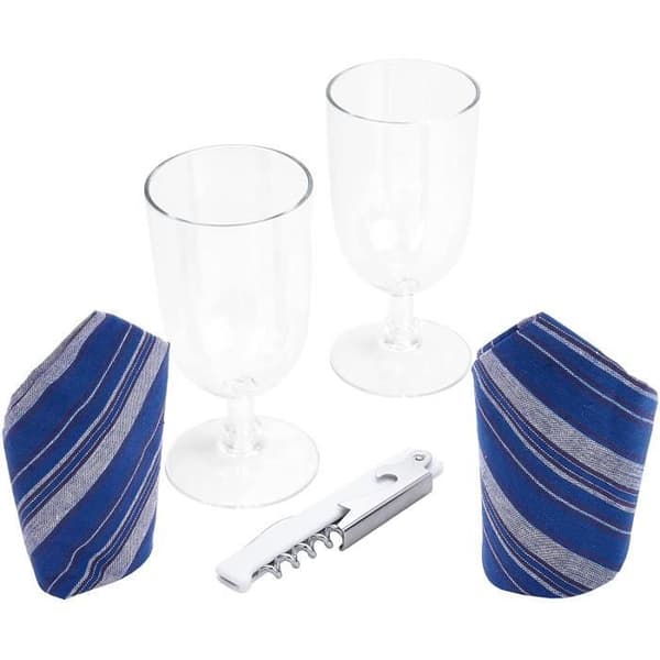 Isolerad väska - BRUBAKER - 2 flaskor - Vadderad - Picknick - 1,5 L