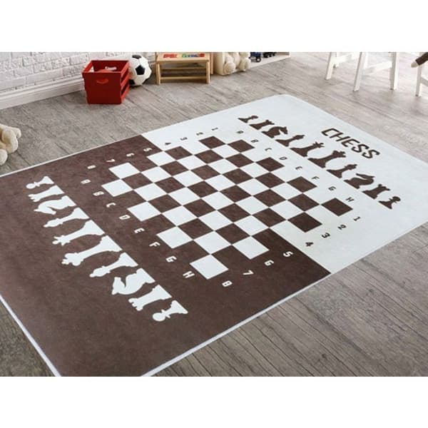 Failure Rug - MANI TEXTILE - Brun - Polyester - 100X150