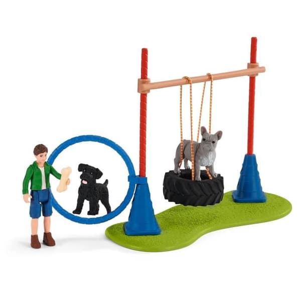 SCHLEICH Dog Entertainment Box - Farm World Range