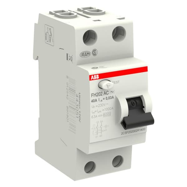 Differentialomkopplare - ABB - 30MA-40A - 40A - 30mA - AC skruvtyp
