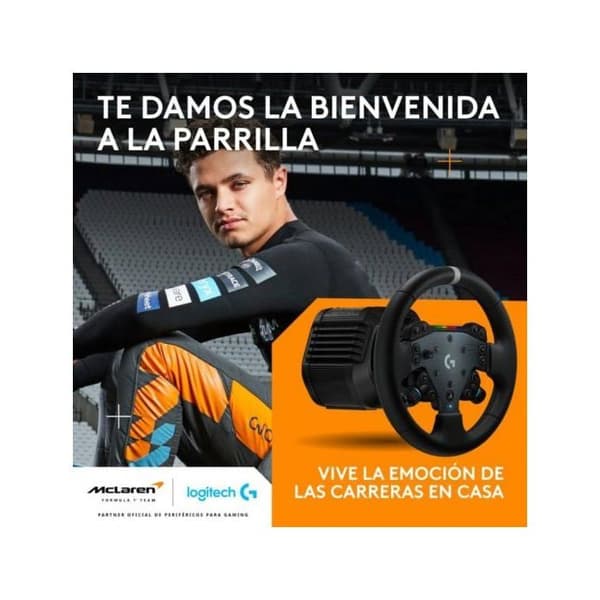 Logitech G RS50 Simulator Wheel System 8 N·m PC/PS5/PS4 läder USB trådad 13 knappar