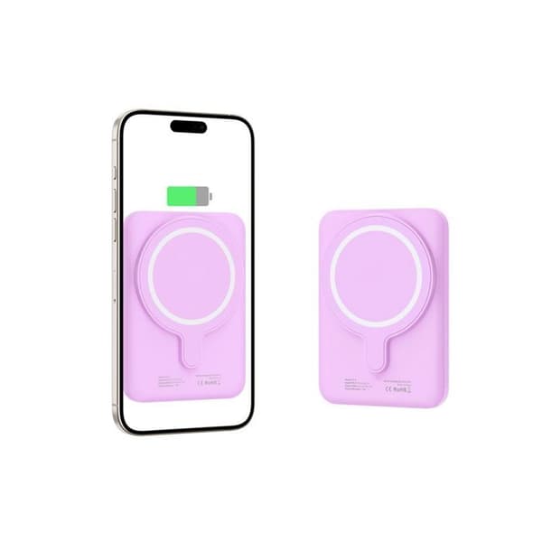 Batteri Extern Tech-Protect Pb10 Lifemag Magsafe 5 000 Mah Lilas