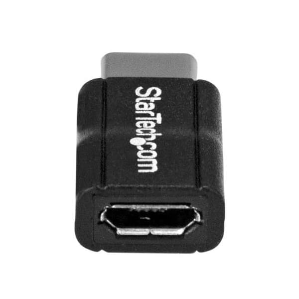USB-C till Micro USB-adapter - STARTECH - Svart - USB 2.0 - Laddning och synkronisering - Kompakt