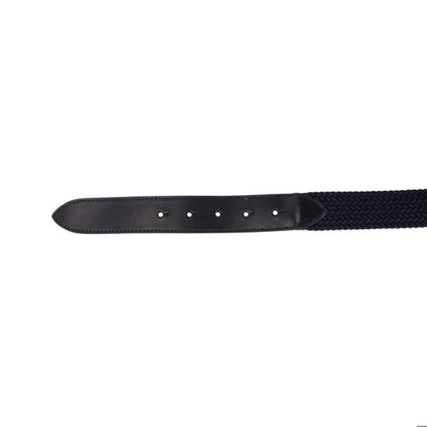Elastisk bälte med läderlogobuckle för kvinnor Equestro