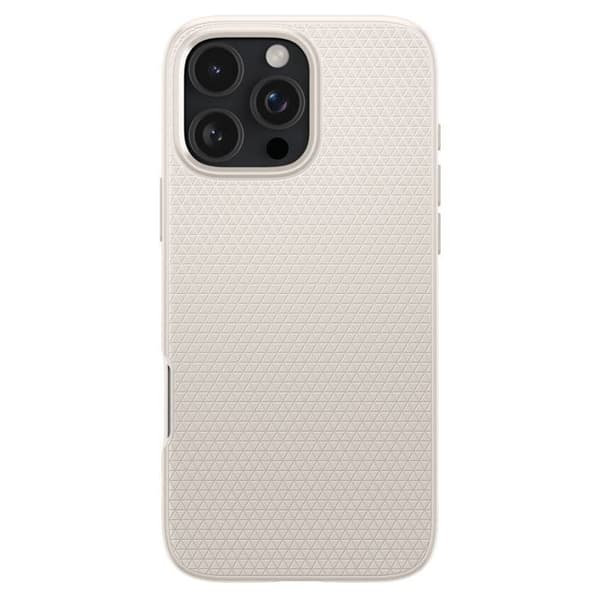 Spigen Liquid Air-fodral för iPhone 16 Pro Max - Natural Titanium