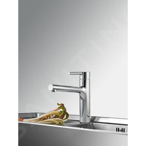 Diskho - Franke - Centro - Utdragbar dusch - Krom - Vattenbesparing