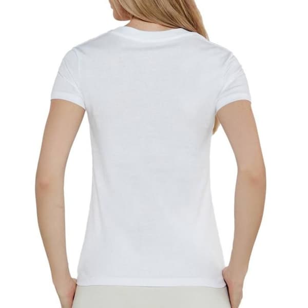 Vit T-shirt Dam Calvin Klein Jeans Gradient