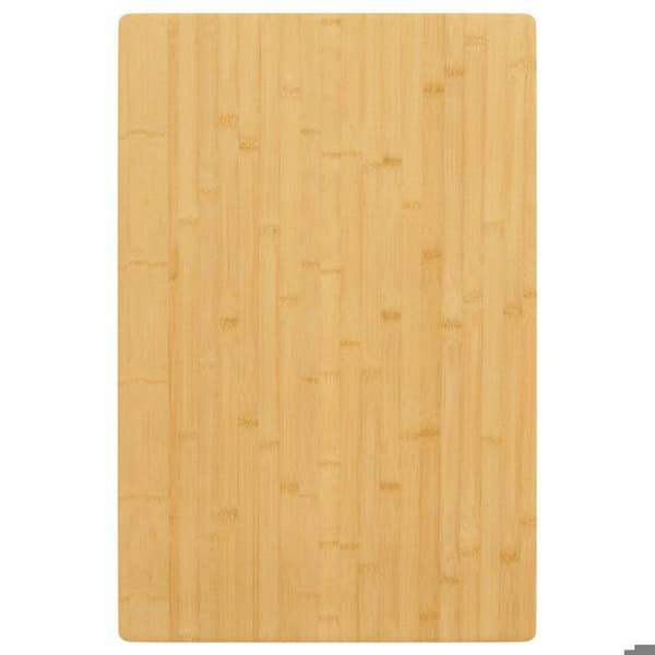 vidaXL Bordsskiva 60x100x2,5 cm Bambu 352717