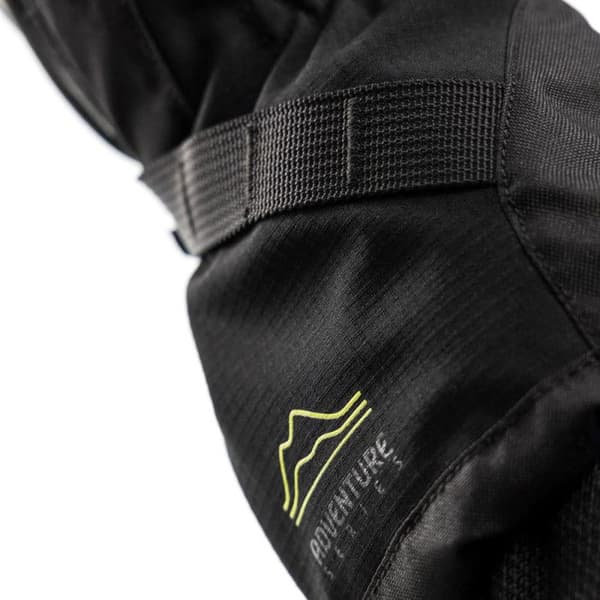 Ixon Pro Eddas vinter motorcykelhandskar - svart/klargul - 2XL