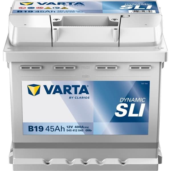 Varta Black Dynamic B19 startbatteri 12V 45Ah / 400A
