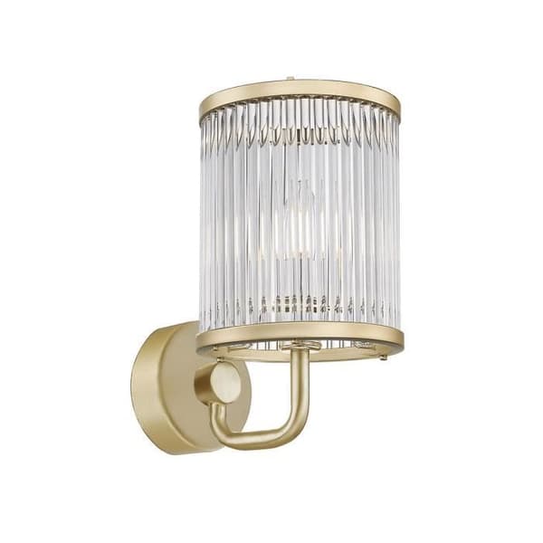 Zumaline SERGIO Vägglampa, matt guld, 1x E14
