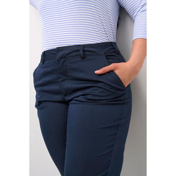 Kvinna 7/8 chinos KAFFE Curve Leana