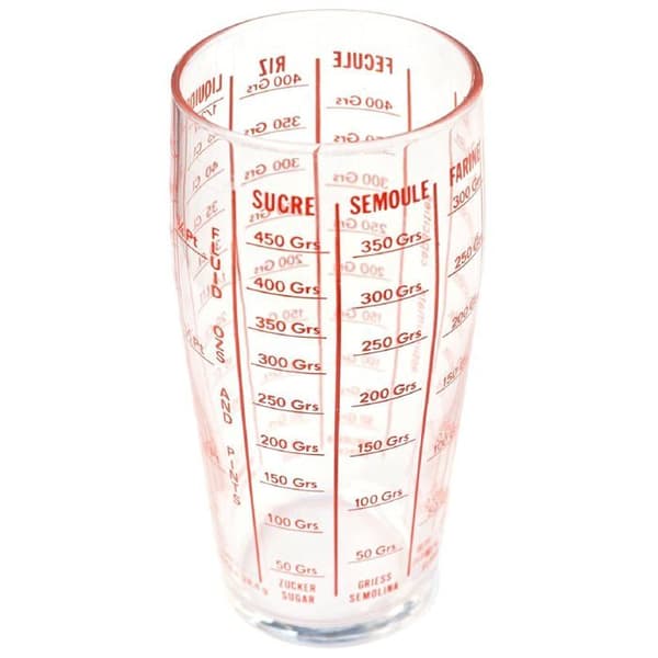 Måttglas - mätare - sked - köksprovflaska Luminarc - 110