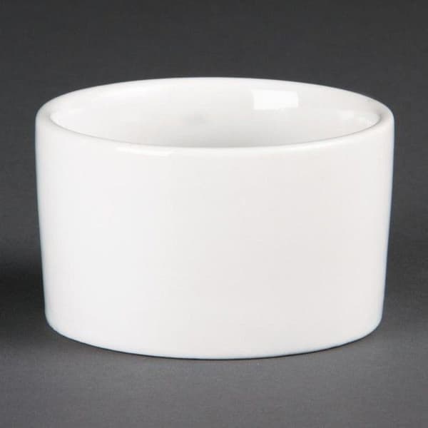 Contemporary White Ramekins 90mm Olympia - Set om 12