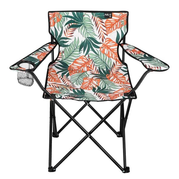 Campingstol - NILS CAMP - NC1625 - Flerfärgad - Polyester 600D - 1 plats
