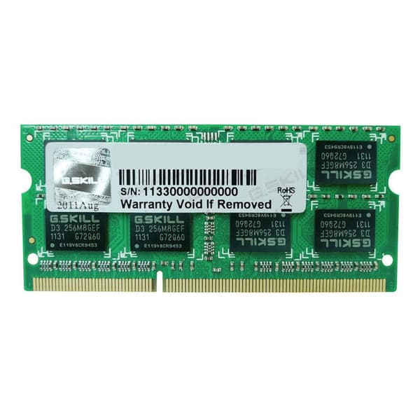 G.Skill SO-DIMM 4GB DDR3 1600MHz CL9 - SO...