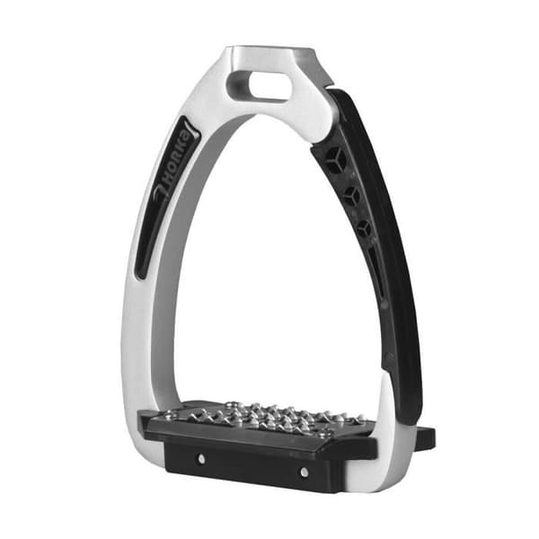Horka 5 stjärniga ridbyglar - silver - 12 cm