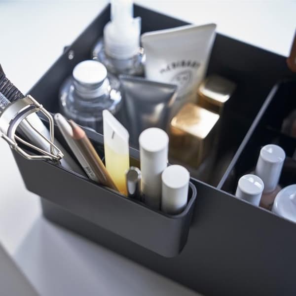 YAMAZAKI - Sminkbox L31 cm - TOWER - Svart