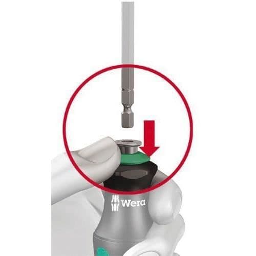 Sortiment av bits - WERA - KK 25 - 6 delar - 25 mm - Typ PH
