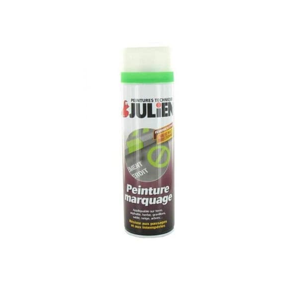 Julien sprayfärg fluorescerande grön markering 500ml