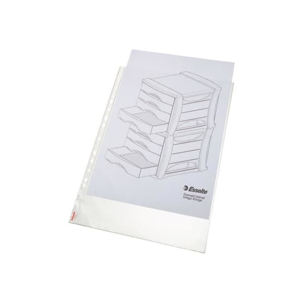 Esselte Stansad ficka A3 klar (pack om 10)