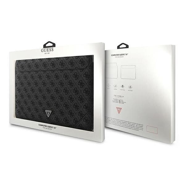 Guess 4G Uptown Triangle Logotypfodral - 16" Laptopfodral (svart)
