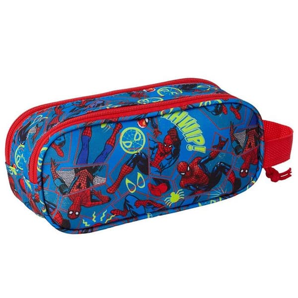 Trousse Spiderman Marvel 3D 21 CM - 2 fackor