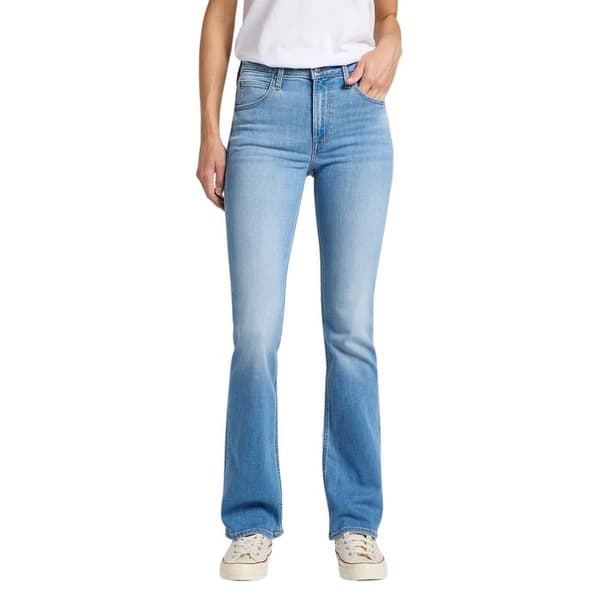 Lee Breese Boot jeans för kvinnor - medellyst