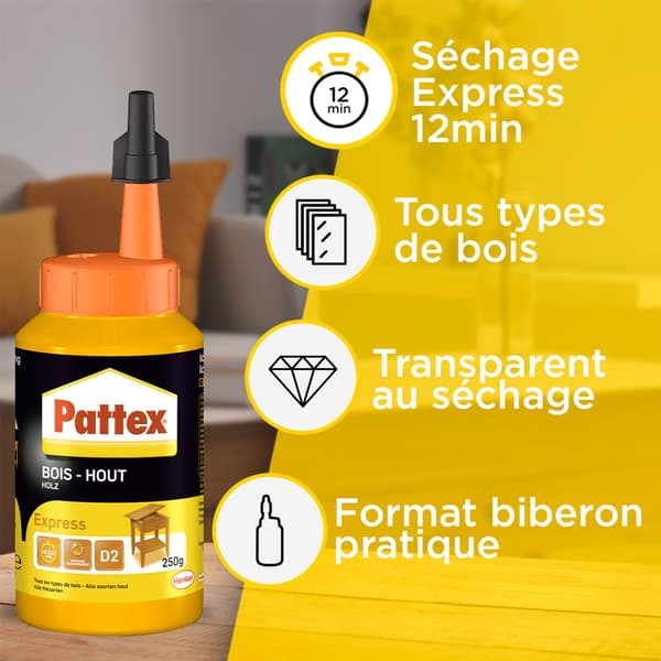 PATTEX Express Lim nappflaska 750gr