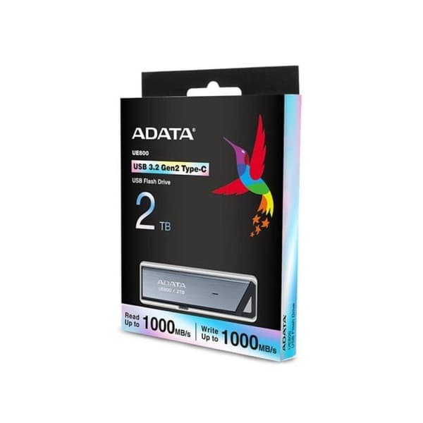 Extern hårddisk - ADATA - AELI-UE800-2T-CSG - USB 3.2 Gen2 - 2 To - 1 000 Mo/s