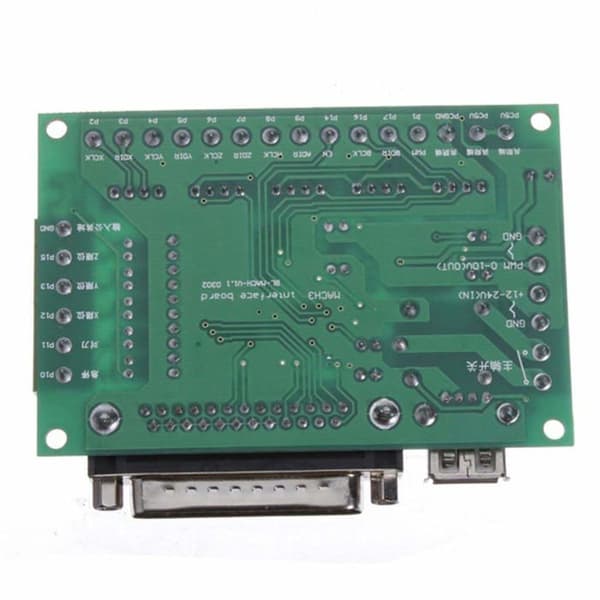 Dollatek Switch - DollaTek - 5 Axis CNC-kort med optisk koppling för MACH3 Stepper Motor Driver