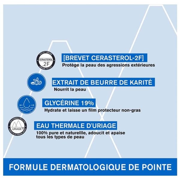 Uriage xémose lugnande tvålolja 200ml