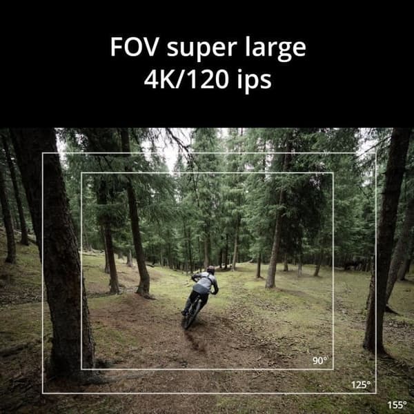 4K Actionkamera - DJI Osmo Action 3 Standard Combo - Svart