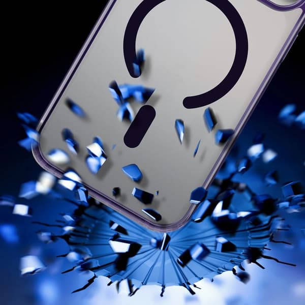 3mk Frosty MagCase för iPhone 17 Pro Max - Lila