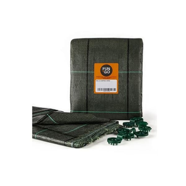 Camping FUN&GO Grön Golvduk - 130 g/m2 - 3 x 3 m