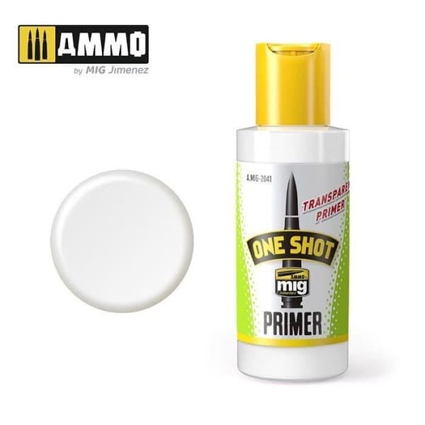 One Shot Primer Mig Jimenez A.MIG-2041 Transparent
