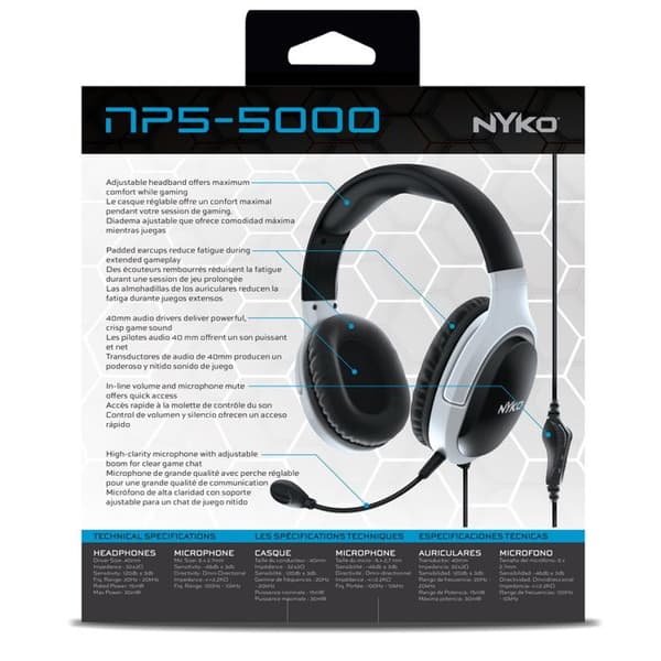 Casque Np5-5000 för Playstation 5, Nyko