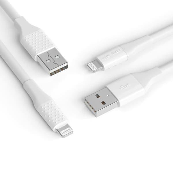 Lightning USB-A-kabel - BASICS - CUBL03B-AC271-DF - 3 meter - Snabbladdning - MFi-certifierad