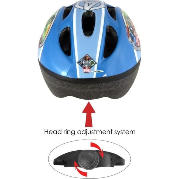 AVENGERS Protection Pack - Hjälm - Knäskydd - Armbågsskydd