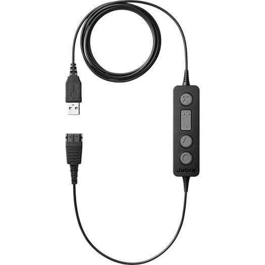 USB-adapter - JABRA - LINK 260 MS - Svart - Samtalskontroll - Plug-and-play