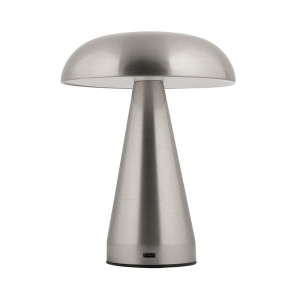 Bordslampa nomad LED H20cm - Present Time - Silver -